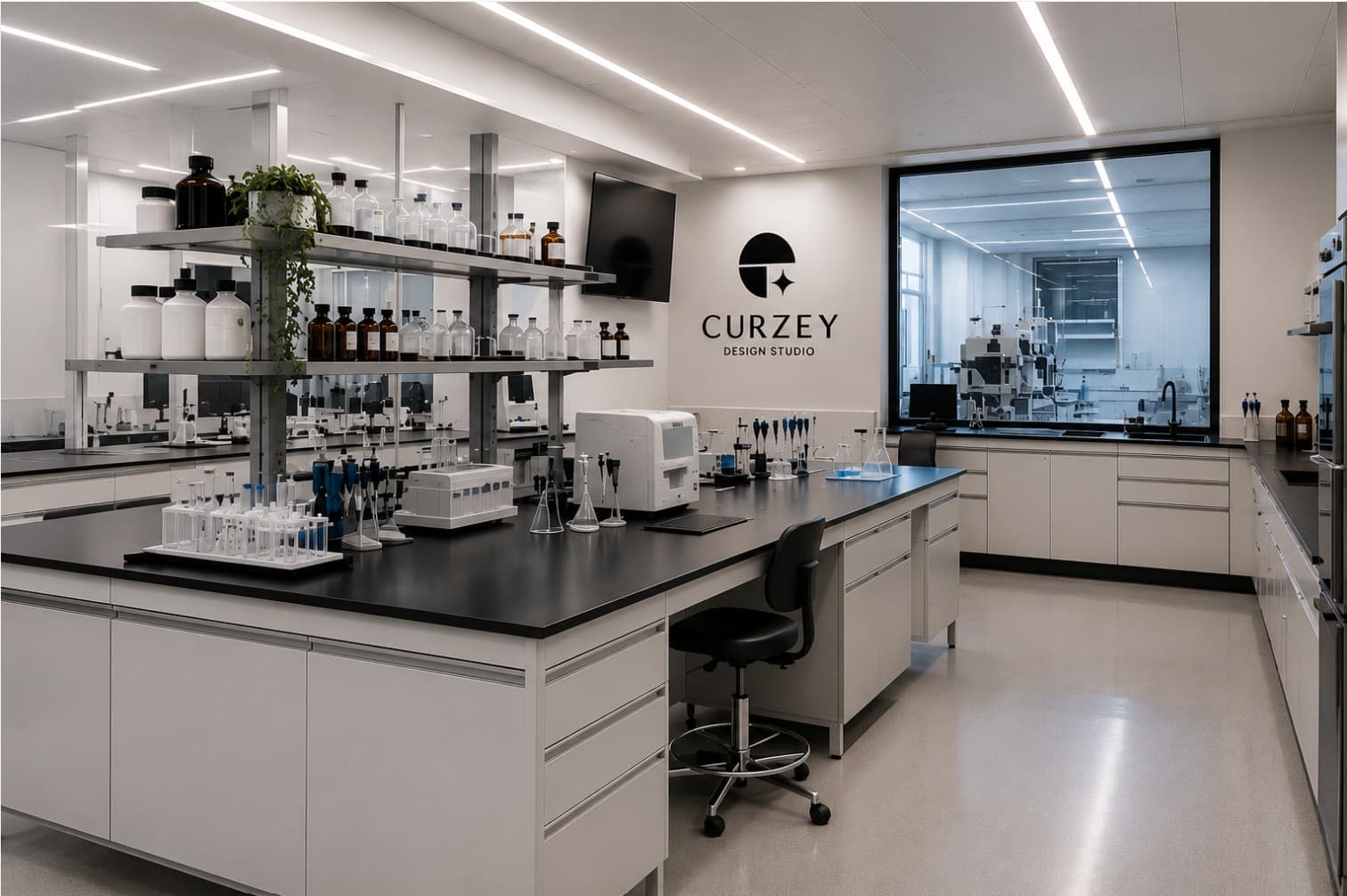 Contemporary interior representing a Curzey project consultation